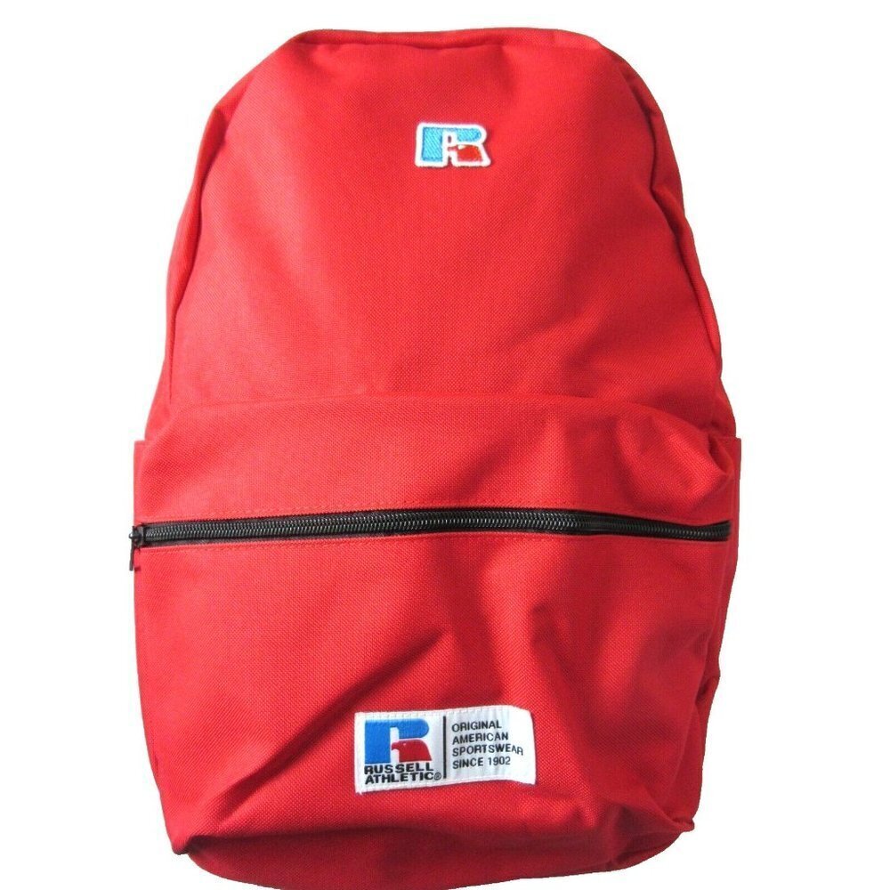 Russell Athletic Since 1902 Classic Backpack Travel Gym Bag Red Black NWT